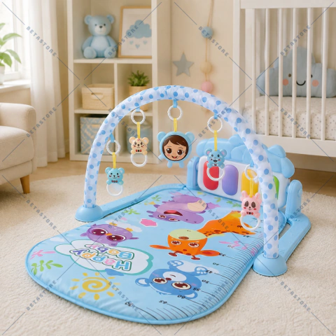 Gimnasio Tapete para Bebe - Color Azul