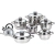 Bateria De Ollas 13 Piezas Acero Inoxidable Schaffhausen