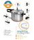 Olla a Presión 5,6 litros Home Elements - comprar en línea