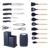 Set 19 Utensilios De Cocina En Silicona Con Tabla De Picar - tienda en línea