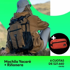 Combo Mochila Yacaré + Riñonera