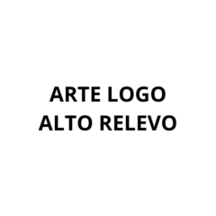 Eu quero arte da minha logo em alto relevo!