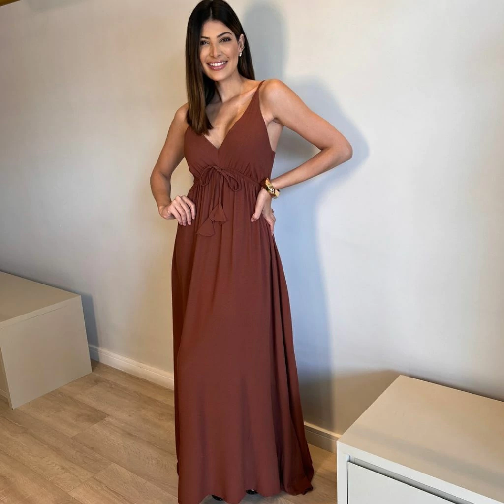 Vestido Melissa Decote