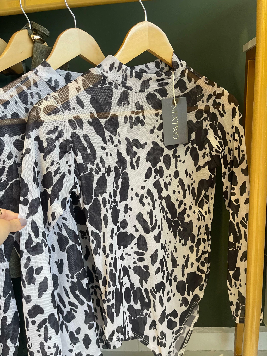 Blusa Tule Cow Print