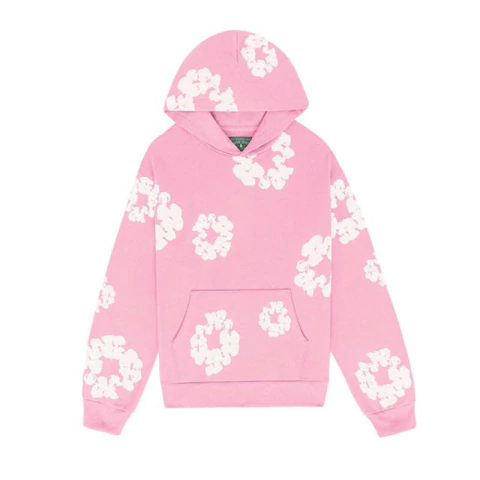 Moletom Denim Tears Cotton Wreath Pink