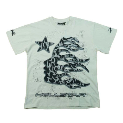 Camisa Hellstar Glitter P2P T-shirt Black