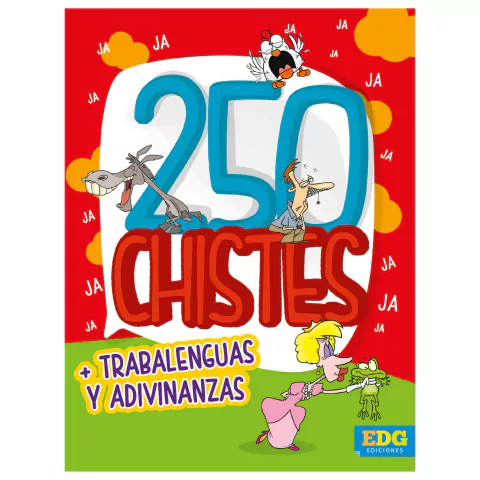 250 Chistes, Adivinanzas y Trabalenguas - Editorial Guadal