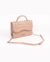 Bolsa Olívia - Nude com Prata - Monde Luxe