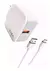 Cargador XAEA 27W - Carga Rápida con USB y Cable Tipo C