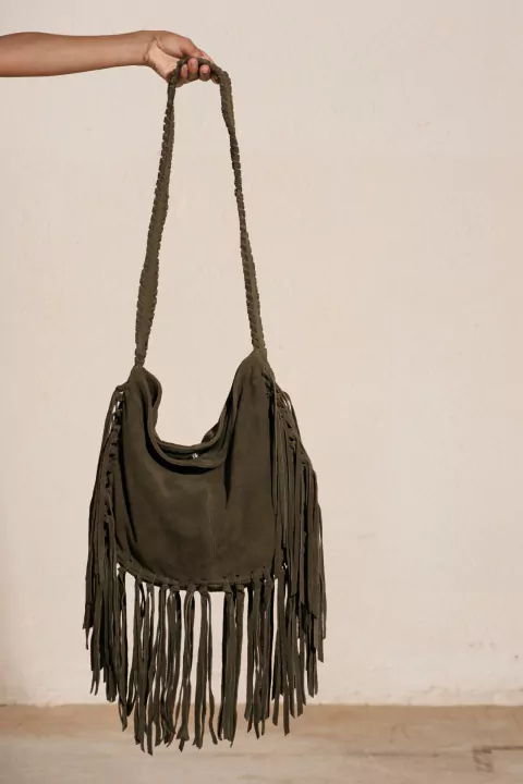 Bolsa Franja Verde Militar - comprar online