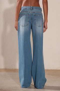 Calça Jeans Recortes Amaris Bege - Other Girls