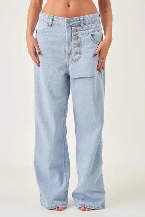 Calça Denim Feeling Azul Claro - comprar online