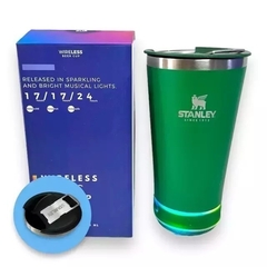 VASO TÉRMICO CON PARLANTE STANLEY - Blegshop