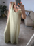 Vestido largo Cey Lino bretel ancho en internet