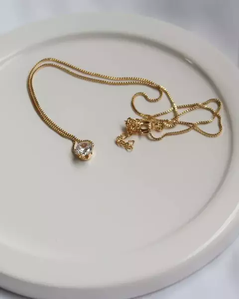 Conjunto Luz Ouro – Ponto de Luz Elegante | Banho Ouro 18K – Hipoalergênico