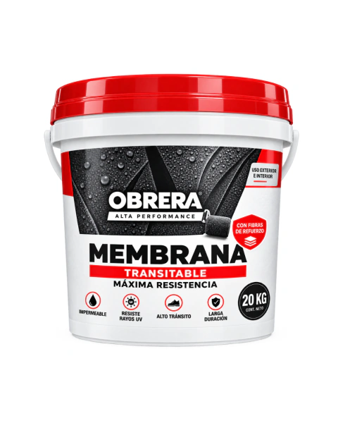 Membrana con Caucho Obrera 20Kg