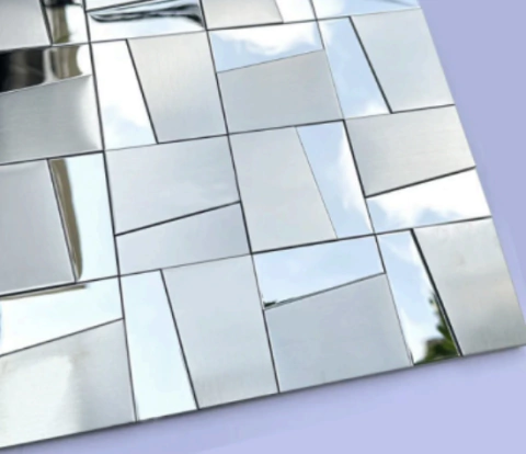 Kit placas autocolantes dobraveis prata - 2 un