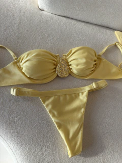 BIQUINI MALU FITA FIO AMARELO - comprar online