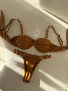BIQUINI BALI FITA FIO CARAMELO