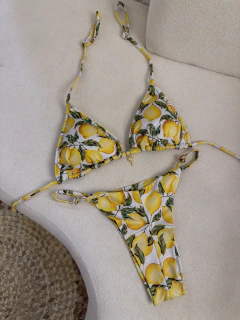 BIQUÍNI FITA LIMONADE - Litoral Beachwear | Moda Praia Feminina