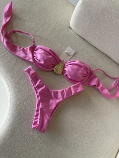 BIQUINI MALU FITA FIO ROSA - comprar online