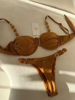 BIQUINI BALI FITA FIO CARAMELO - comprar online