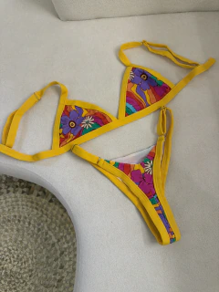 BIQUÍNI BRONZE ESTAMPADO - (cópia)