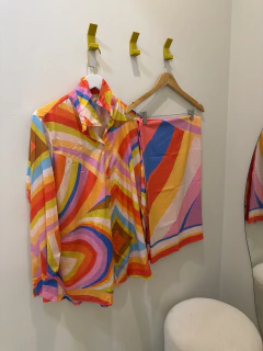 CONJUNTO VENICE (CHEMISE + PAREÔ/CANGA) - comprar online