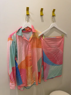 CONJUNTO VENICE (CHEMISE + PAREÔ/CANGA) na internet