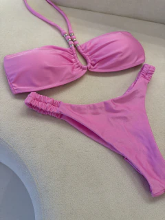 BIQUÍNI LARA DUPLO FIO ROSA - comprar online