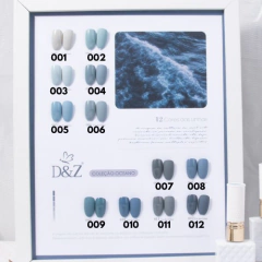 Coleção Oceano – Esmaltes em Gel D&Z | Tons Profundos com Brilho Intenso e Durabilidade Profissional na internet