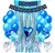 Set de globos "celeste" (completo)
