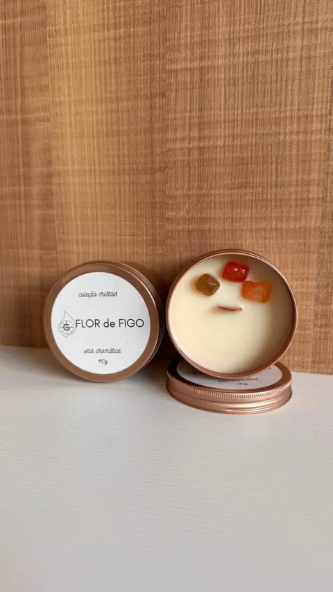 Vela Aromática Flor de Figo 110g