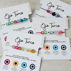 PULSERA OJO TURCO AMOR en internet