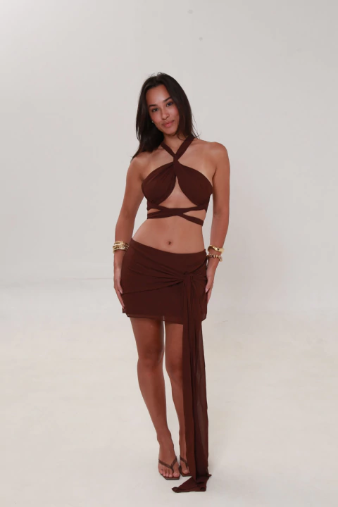 Conjunto Marrom Dune - comprar online