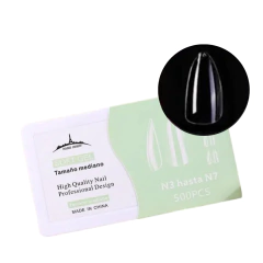 TIPS SOFT GEL ALMENDRA *500 EN CAJA PARIS NIGHT - comprar online