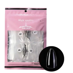 TIPS SOFT GEL ALMENDRA *500 EN BOLSA - comprar online