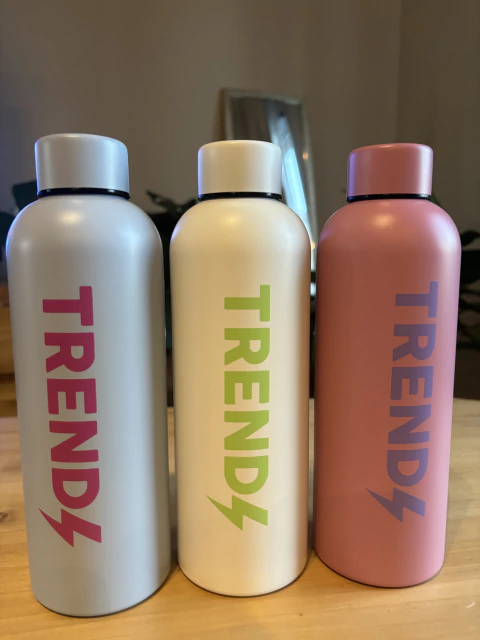 Botellas térmicas con tapa rosca