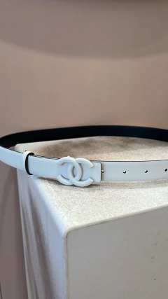 CINTO CHANEL REVERSIBLE 102X2,5cm - comprar online