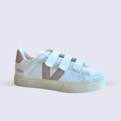 ZAPATILLAS VERT CON ABROJOS - BLANCAS