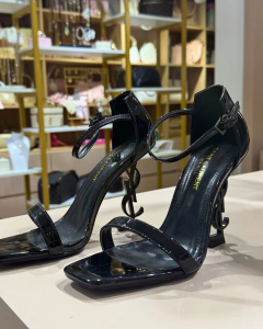 SANDALIAS TACO YSL - NEGRO 38