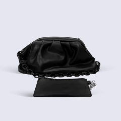 CARTERA FLAMENCO CON CADENA Y BILLETERA - DOCE SOLES