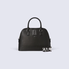 CARTERA KARL CHICA C/DETALLE - NEGRO - comprar online