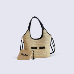 BOLSO MIU MIU MIMBRE C/NECESER - comprar online