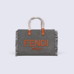 TOTE BAG FENDI C/DETALLES MARRONES - JEAN - comprar online