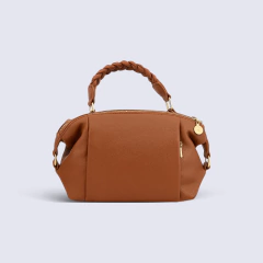 CARTERA ROSA AMORA TRENZA C/TIRA LARGA - tienda online