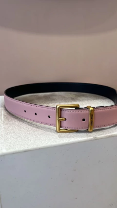 CINTO ROSA MIU MIU 97x3cm - comprar online