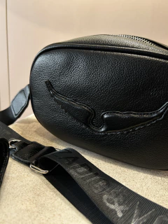 BANDOLERA ZADIG NEGRA BORDES REDONDEDOS en internet