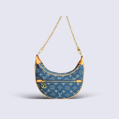MINI BAG LV LUNA JEANS - CELESTE - comprar online