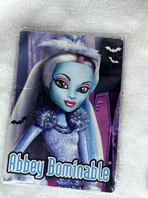Card Abbey Ghouls Rules - Monster High Boneca